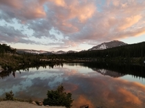 A little glimpse of Rocky Mountain National Park-Sandbeach Lake 