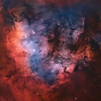 A nameless nebula imaged from my backyard NGC 