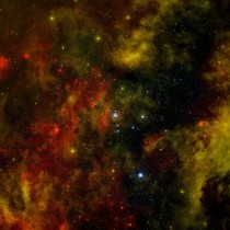A Nearby Stellar Cradle The star cluster Cygnus OB contains more than  O-type stars and about a thousand B-type stars which are hot massive young stars 