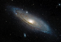 A  Pane Mosaic of M The Andromeda Galaxy Photographer Mike Greenham 