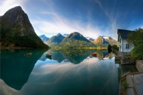 A pristine lake Norway 
