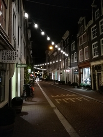 A quiet night in Amsterdam 
