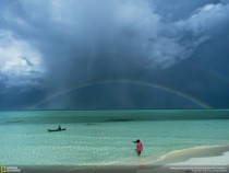 A rainbow in the Philippines 