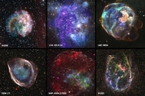 A sample of new images from the archives combining X-ray data from Chandra amp optical from NASAHubble