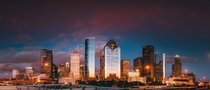 A skyline shot of Houston Texas 