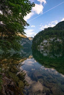 A slightly different view of the Knigssee in Germany 