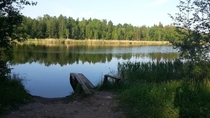 A small lake in Estonia 