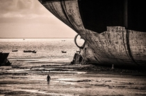 A supertanker on the coast of Sitakunda Chittagong Bangladesh Lee Chong Kuang 