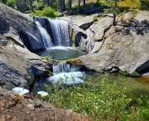 A swimming hole in California 