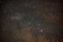 A telephoto picture of the Milk Way mm
