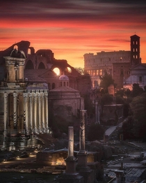 A timeblend from the Roman Forum  mindzeye