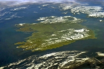 A view of Ireland from the International space station 