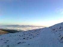 A View Only Winter Can Produce Galtee Vee Valley Ireland 