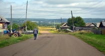 A village in the Urals of Russia