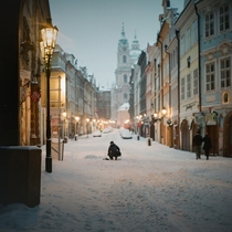 A winters day in Prague  Photographed by Mami WI