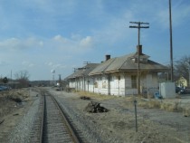 Abandon train depot - Mt Vernon IN 