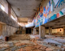 Abandonded Palace of Culture in Pripyat Ukraine 