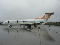 Abandoned airliner at nicosia international airport  more in comments
