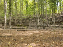 Abandoned amphitheater at the College of William and Mary in Williamsburg VA