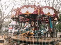 Abandoned amusement park in Yangon Myanmar