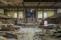 Abandoned and now demolished church in Kansas City Missouri Currently  demolished