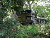 Abandoned antiques van - West Midlands UK
