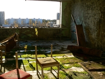 Abandoned apartment in Pripyat Ukraine 