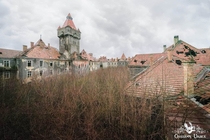 Abandoned army barracks in Hungary Looks a lot like Chateau Miranda RIP in Belgium 