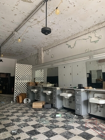Abandoned barbershop Magic City