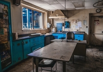 Abandoned Blue Laboratory