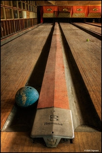 Abandoned bowling alley in upstate New York 