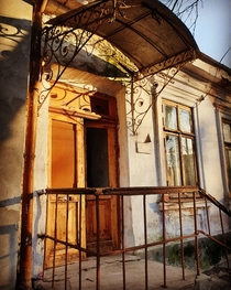 Abandoned building in Chisinau Moldova 