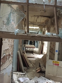 Abandoned cancer hospital UK