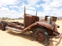 Abandoned Car - Solitaire Namibia 