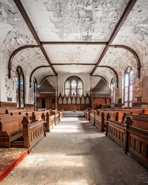 Abandoned catholic chapel 