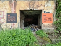 Abandoned cellulose factory Incel Bosnia