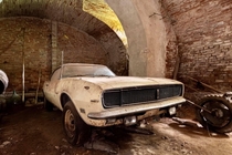 Abandoned Chevrolet Camaro I photographed last summer