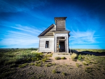 Abandoned church in southeastern New Mexico 