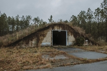Abandoned Cold War nuclear storage bunker Florida 