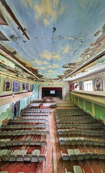 Abandoned concert hall in Guria
