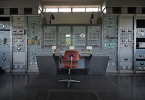 Abandoned control room of a astronomy observatory UK