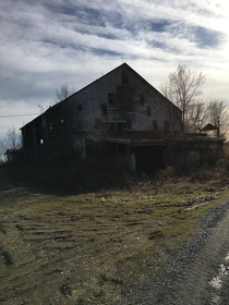 Abandoned dairy farm central Pennsylvania 