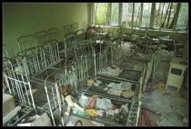 Abandoned dormitory Pripyat Ukraine 