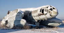 Abandoned experimental plane
