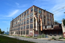 Abandoned factory Camden New Jersey 