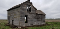 Abandoned farm house in South Dakota