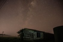 Abandoned Farm House Under the Stars Australia 
