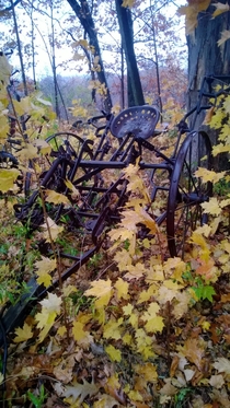 Abandoned farming equipment found outside of Erie Pennsylvania 