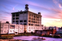 Abandoned FFV Cookie Factory at Sunset Nov   Richmond VA 