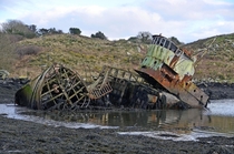 Abandoned fishing boat West Cork Ireland posted a similar one yesterday found this one too 